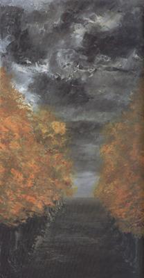 August Strindberg Allee (nn02) Germany oil painting art